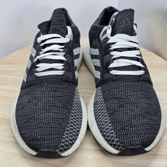 Adidas Pureboost  Go Men's Size 11 Black White Running Sneakers Shoes B37803 - Picture 4 of 8